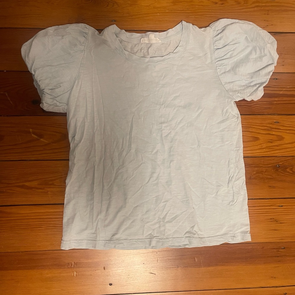 cute puffy sleeve top